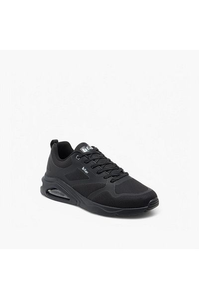 Lee Cooper Lee Cooper Men's Panelled Sneakers with Lace-Up Closure