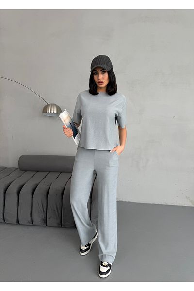 NESLİHAN KOCA BOUTİQUE Women Short Sleeve Tracksuit Set