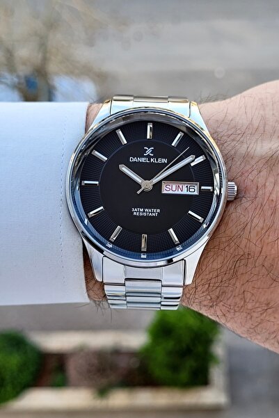 Daniel Klein Kadranı Siyah Kordonu Metalik Renk 2 Yıl Garantili Fonksiyonlu 4...