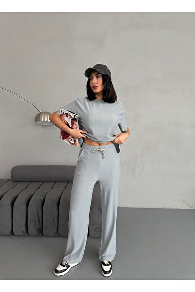 NESLİHAN KOCA BOUTİQUE Women Short Sleeve Tracksuit Set