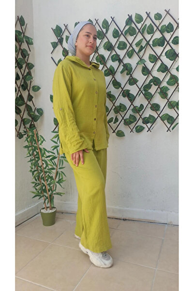 MODA Πολυτελές, Α-ποιότητας, μουσουλμανικό κοστούμι με φαρδιά πόδια και κουμπ...