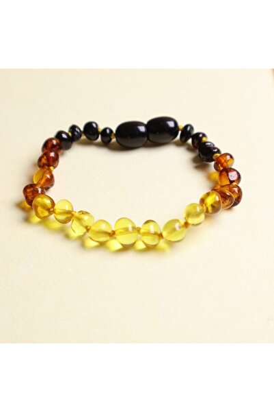B Design jewelry Baby Amber Bracelet Row Sequence