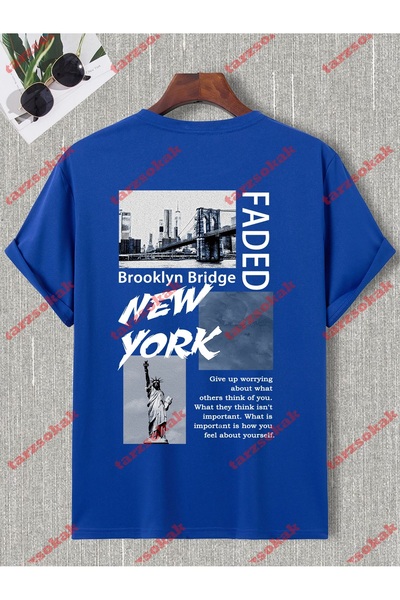 Tarzsokak Tricou casual de vară pentru bărbați, model 3796 Strong Fuel, cu mâ...