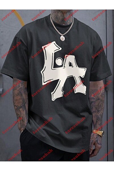 Tarzsokak تي شيرت صيفي للرجال موديل 3544 - أكمام قصيرة ونمط كاجوال