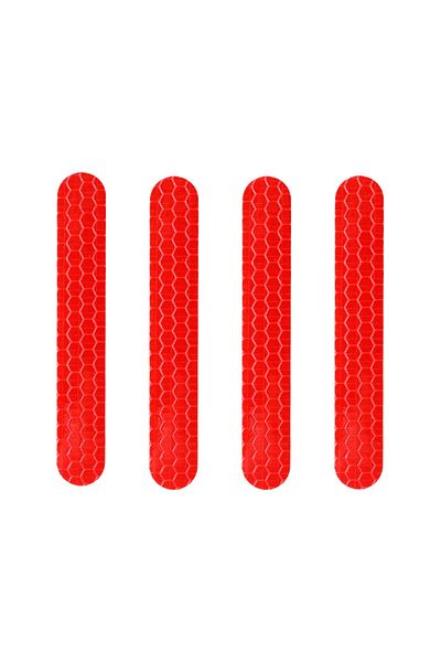 LCQPTW Max G30 Red 4pcs/set Front Rear Wheel Cover Eflective Sticker For Ninebot Max G30 Electric Scooter W