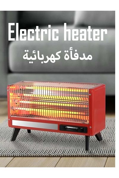 Cady One 2000 watt rectangular electric heater with 4 candles