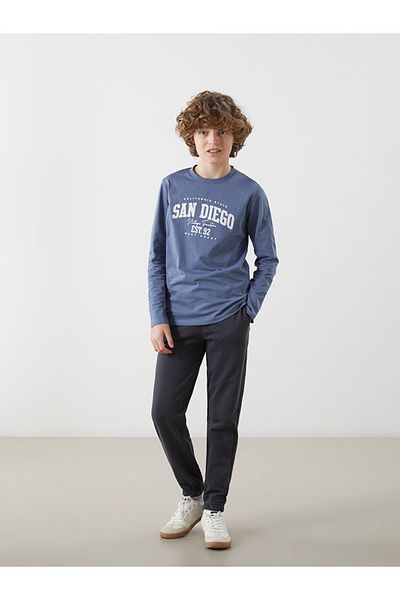 LC Waikiki Lcw Boy's Jogger Sweatpants with Elastic Waist