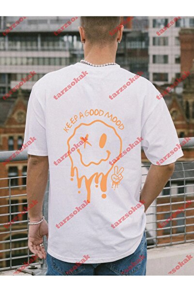 Tarzsokak تيشيرت رجالي صيفي كاجوال موديل 3300 بياقة قريبة وأكمام قصيرة