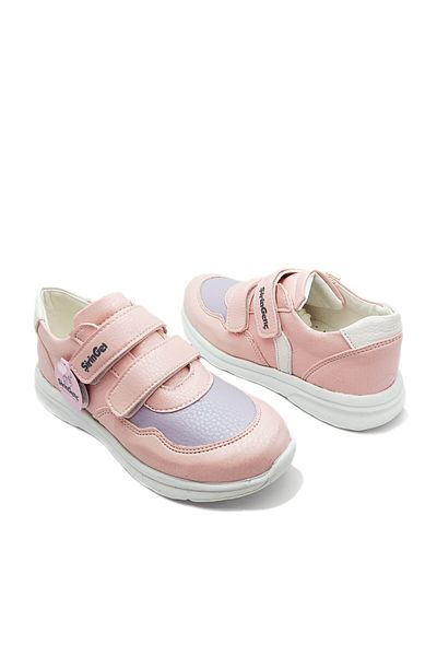 GDT Ayakkabı Şirin Bebe Şirin Young Pink Violet Ortopedic Velcro Pantofi pentru fete