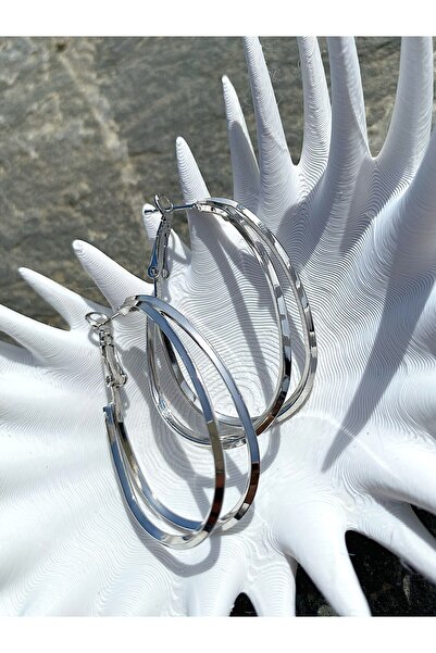 JEWELRY OVAL HALKA KÜPE