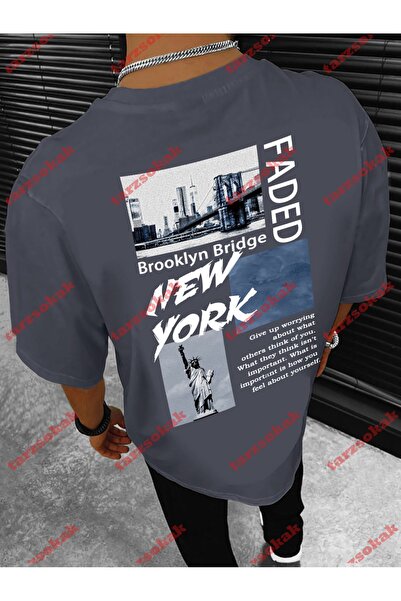 Tarzsokak Tricou casual de vară pentru bărbați, model 3796 Strong Fuel, cu mâ...