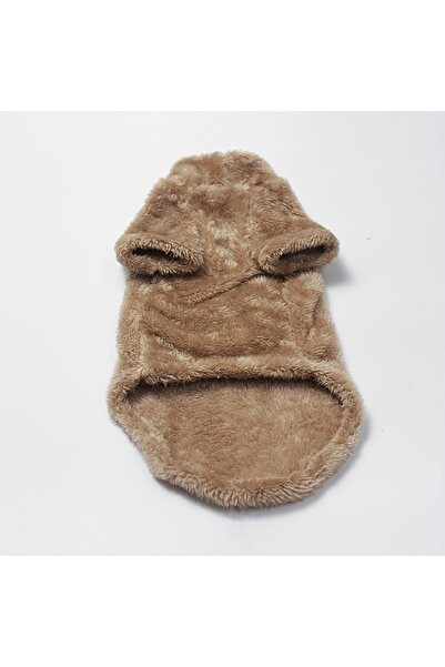 Choice سترة قطط أليفة بنية قديمة XS من الفرو المنزلي للخريف والشتاء دافئة بلو...