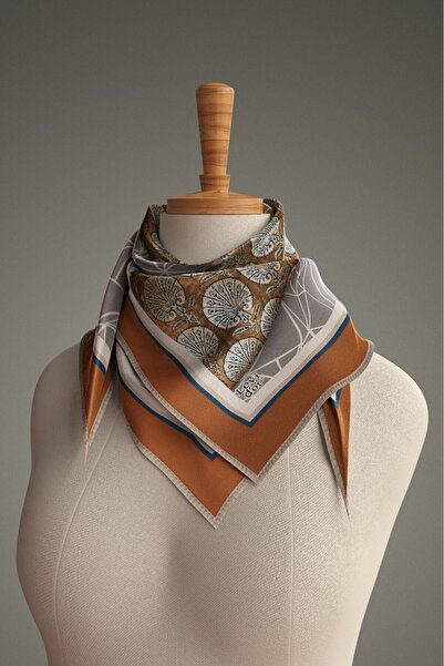 Levidor Етнічний візерунок блискучий кришталевий шарф