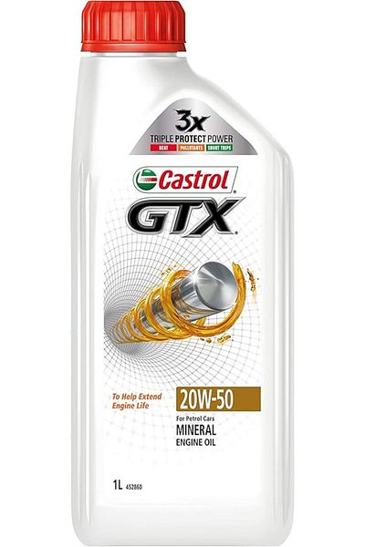CASTROL 20W-50| GTX Engine Oil Cartoon (12x1L)