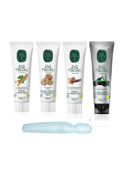 Eyüp Sabri Tuncer Eyüp Sabri̇ Tuncer 4-Tooth Brush Box with Gift