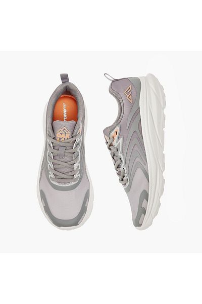Oaklan by Shoexpress Pull Tab Detail Lace-Up Sports Shoes