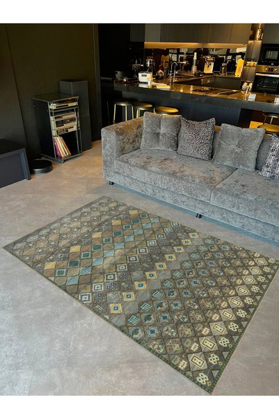 Rugs Modern Halı Συλλογή İnci: Πολύχρωμο, υφαντό με σχέδιο, υπόστρωμα, μοντέρ...
