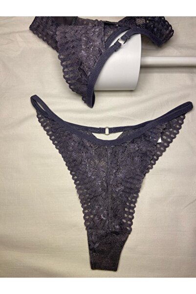 LiyaShowcase1 Kadın Dantelli Tanga