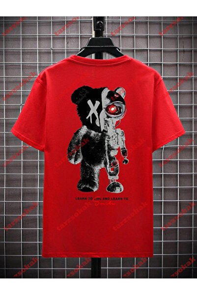 Tarzsokak تيشيرت صيفي رجالي - كم قريب كاجوال موديل 3317