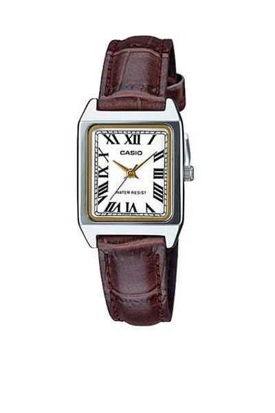 Casio LTP-V007L-7B2UDF Women's Analog Watch with Leather Strap