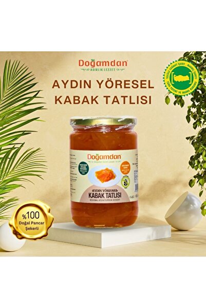 DOĞAMDAN Aydın Yöresel Kabak Tatlısı 400 gr