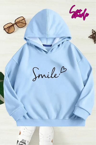 SevMode SWEATSHIRT CU GLUGĂ IMPRIMAT UNISEX COPII