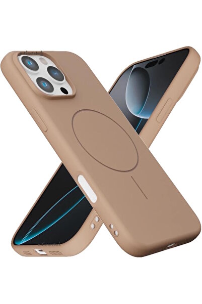 m.tk moveteck iPhone 16 Pro Max Kılıf Mat Magsafe Şarj Özellikli Hassas Buton...