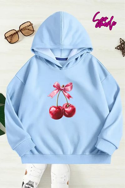 SevMode SWEATSHIRT CU GLUGĂ IMPRIMAT UNISEX COPII