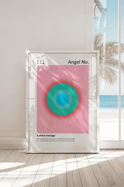 Buka Shops Çerçeveli İlham Kaynağı 111 Premium Tablo: İlahi Uyanış ve Pozitif Dönüşüm