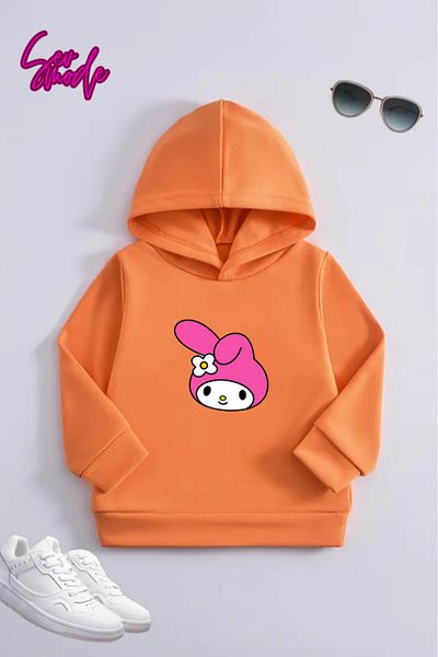 SevMode Children's Unisex Printed Hooded Sweatshirt