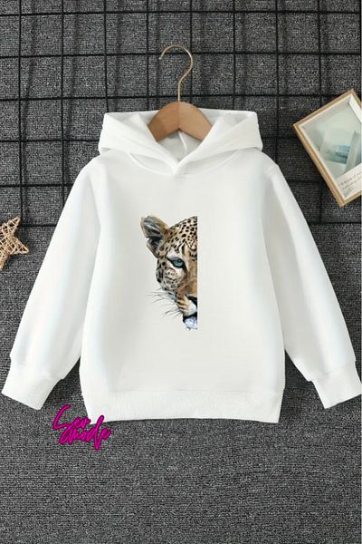 SevMode SWEATSHIRT CU GLUGĂ IMPRIMAT UNISEX COPII