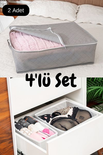 MÖFT 4 Drawer Cabinet Hurc Organizer Organizer