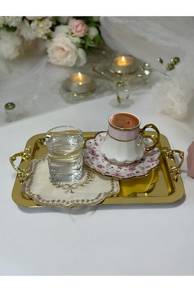 EVSTYLE Set of 6 Coasters - Silver
