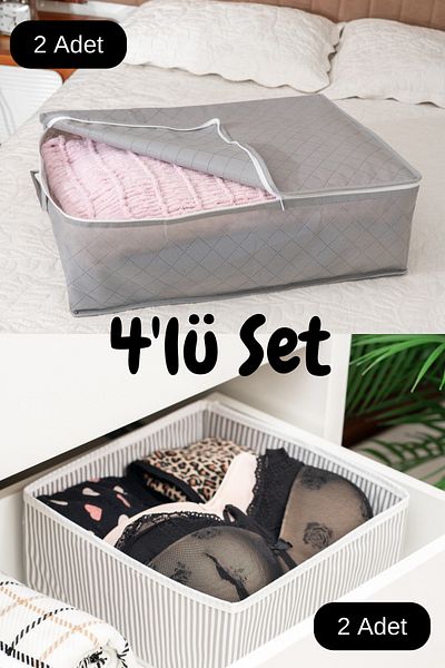 MÖFT 4 Drawer Cabinet Hurc Organizer Organizer