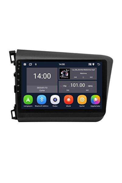 For-X Honda Civic FB7 Android Multimedya Sistemi (2012-2016)