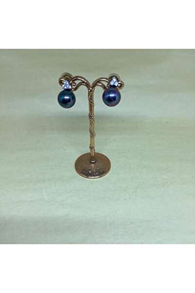 Noemi Klipsli gri fume kültür incili kupe