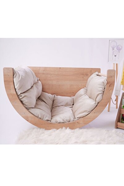 AlfaCountry Mobilya Pikler Halkası Montessori Aktivite Ve Oyun Masası