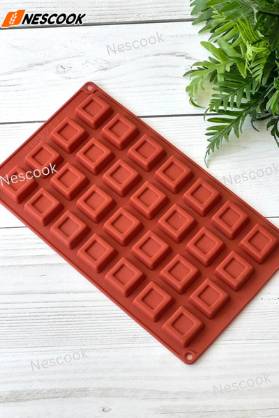 Neskuk Silicone Chocolate Mold, Muffin, Pastry, Cake Mold, Halva Mold, Silicone Molds