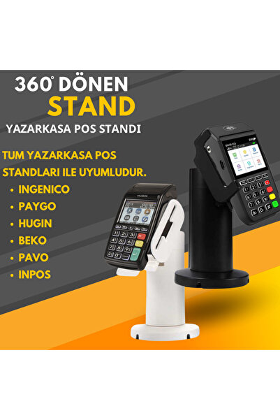 Marka Yazarkasa Pos Standı Tüm Kasalara Uyumlu (Hugin,İngenico,Paygo,Pavo,İnpos)