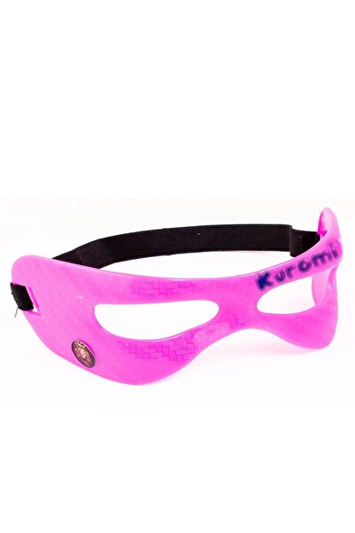 MyClean Sanrio Kuromi  Pembe Mor Karbon Fiber Çocuk Göz Maskesi, Pembe, Elast...