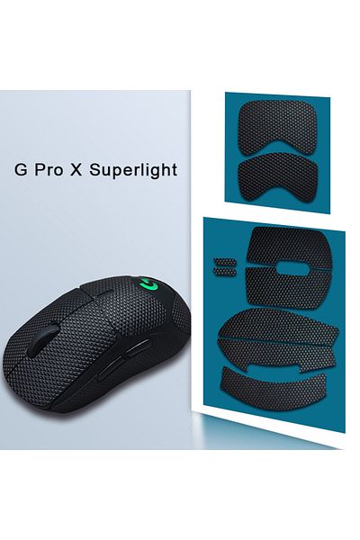 KOQZM A12 Mouse Grip Tape Skate Handmade Sticker Non Slip Suck Sweat For  G Pro X Superlight Wireless Mous