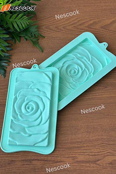 Neskuk Silicone Chocolate Mold, Halva Mold, Silicone Flower Mold
