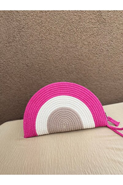 ELÇİÇEK HOME D Cluch Сумка, портфель Сумка, Сумочка (рожева)