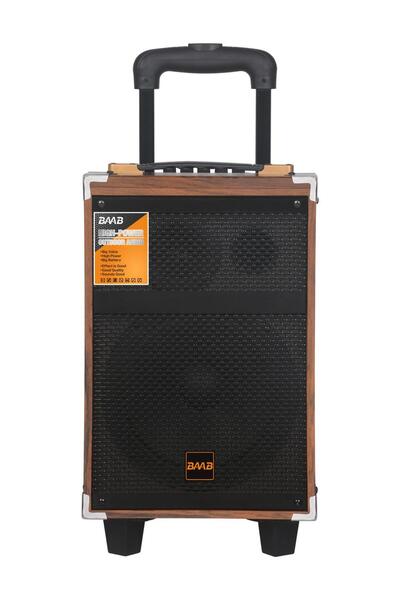 ErginGroup Baab B-Q12 Taşınabilir Şarjlı Bluetooth Hoparlör 40W Rms 12inç  Bü...