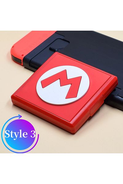 Choice Style 3 3D Pattern 12 in 1 Game Card Case for Switch OLED Storage Box Game Cartridge Case for NS Swi