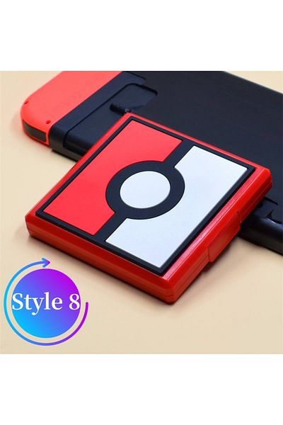 Choice Style 8 3D Pattern 12 in 1 Game Card Case for Switch OLED Storage Box Game Cartridge Case for NS Swi