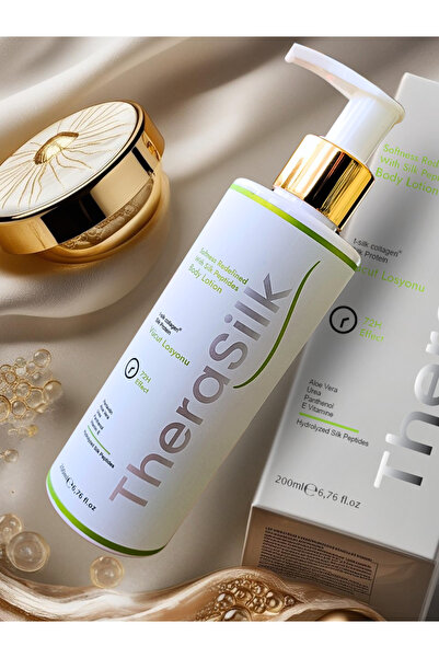 Therasilk لوشن الجسم البروتيني الحريري الفعال لمدة 72 ساعة - زيت الزيتون المر...
