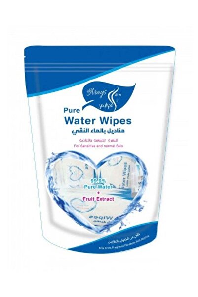 Alarays مناديل مبللة بالماء النقي للبشرة الحساسة والعادية 20 منديل