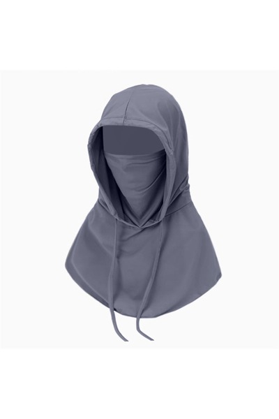 Choice قناع وجه رجالي ونسائي نصف قناع وجه رمادي غامق بمقاس واحد، واقي من الشم...