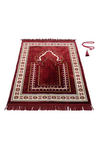 TB Seccade Kadife 550 gr Dodya – Yüksek Kalite Nakışlı Tasarım Namaz Ve Hediy...